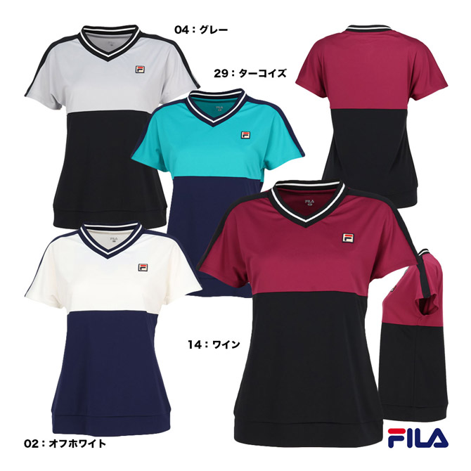 楽天市場】フィラ FILA テニスウェア レディス ゲームシャツ