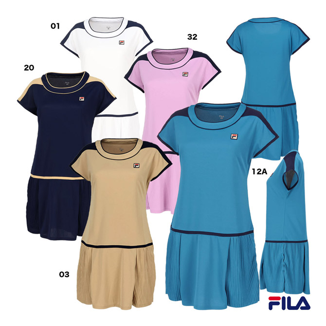フィラ FILA テニスウェア レディース スコート VL2934 2024FW