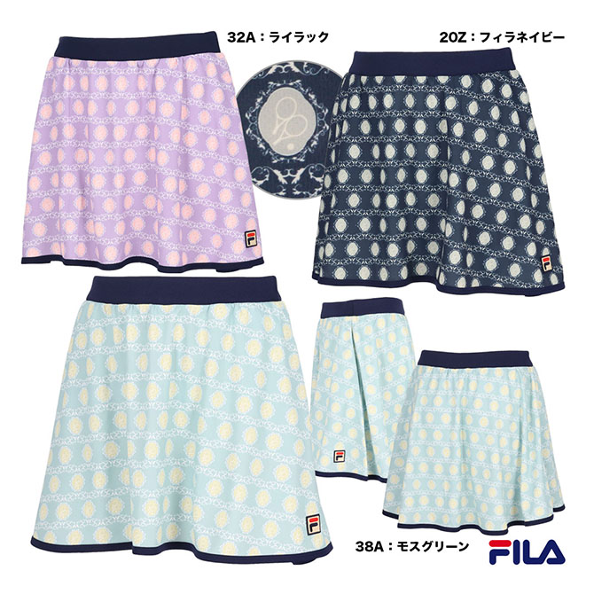 【テニスウェア】☆未使用☆フィラ(FILA)_スコートEL0065-20Z FILA フィラ テニスウェア『レディース』 スコート レディース