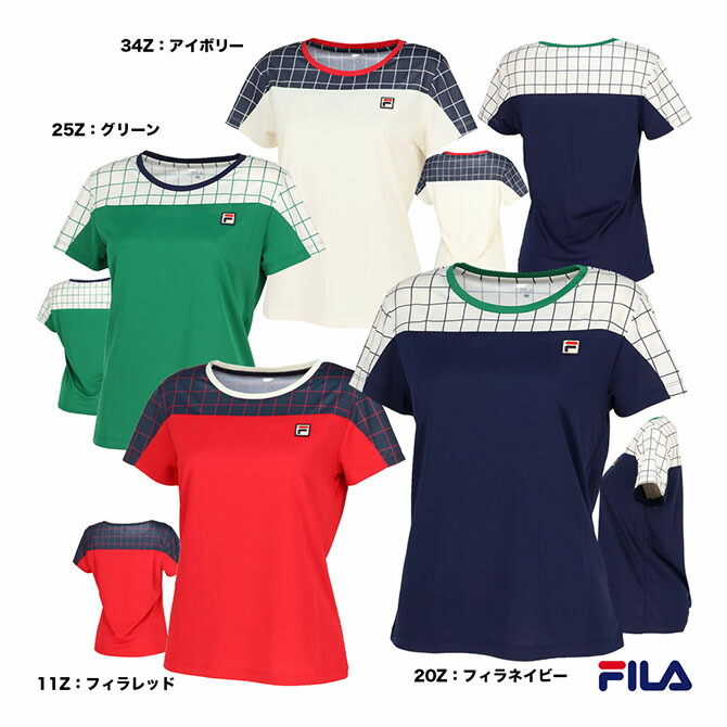 FILA テニスウェア ストライプ柄 ネイビー/レッド 楽天市場】フィラ FILA テニスウェア レディス キュロットパンツ