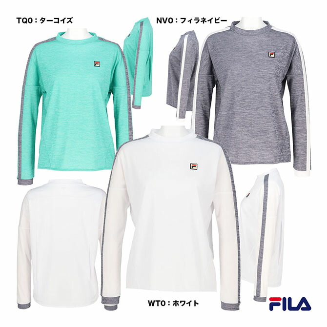 フィラ FILA 庭球お召しもの レディス ロングスリーブシャツ CZ6SGW050