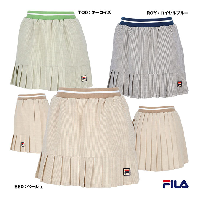 フィラ FILA 庭球御召しもの レディス スカート CZ6SGW047