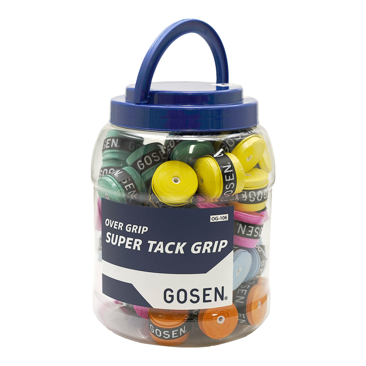 ゴーセン GOSEN  SUPER TACK GRIP スーパータックグリップ 60個入 OG106BXAS4