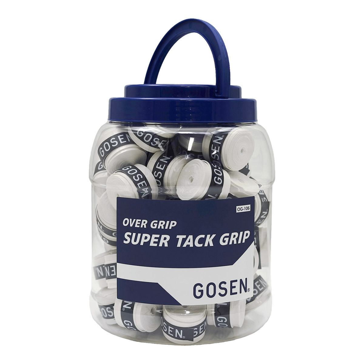 ゴーセン GOSEN  SUPER TACK GRIP スーパータックグリップ 60個入 OG106BXWH