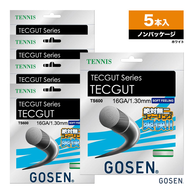 楽天市場】ゴーセン GOSEN テニスガット ロール テックガット（TECGUT