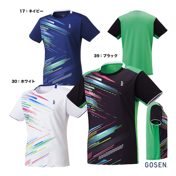 ゴーセン GOSEN テニスウェア レディス ゲームシャツ T2401