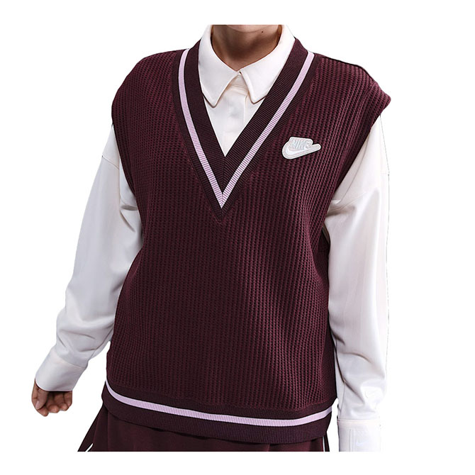 ナイキ NIKE ウェア レディス AS W NSW WAFFLE KNIT ベスト PREP IM7483（652）