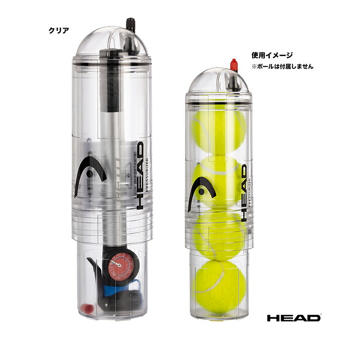 楽天市場】【予約品☆11月以降入荷予定】ヘッド(HEAD) 4球入り ポンプ