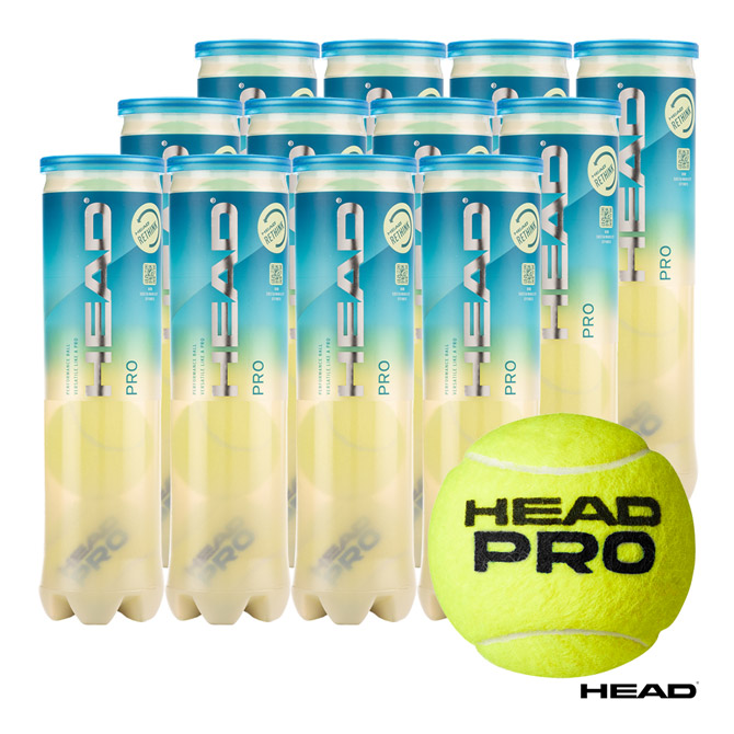 楽天市場 ヘッド Head テニスボール Head Pro ヘッド プロ 4球入 1箱 12缶 48球 テニスジャパン 楽天市場店