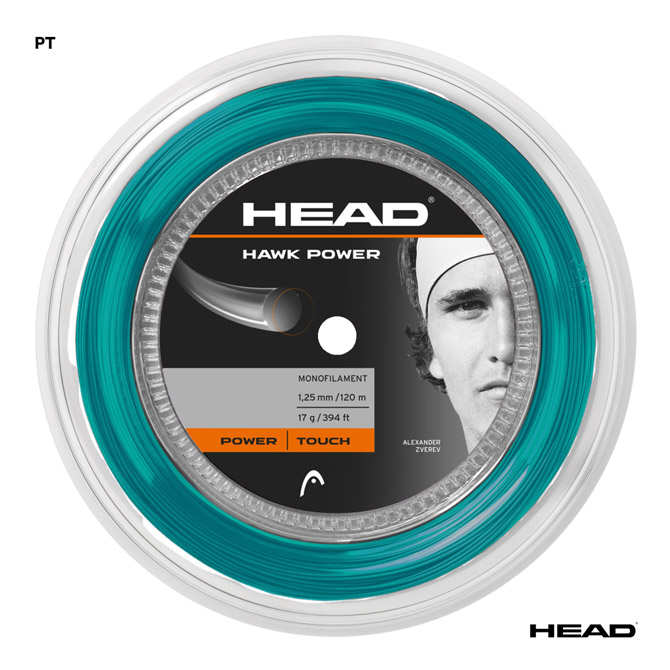 ヘッド HEAD テニスガット ロール ホーク パワー(HAWK POWER) 125 PT 281032(125p)|テニスジャパン 店