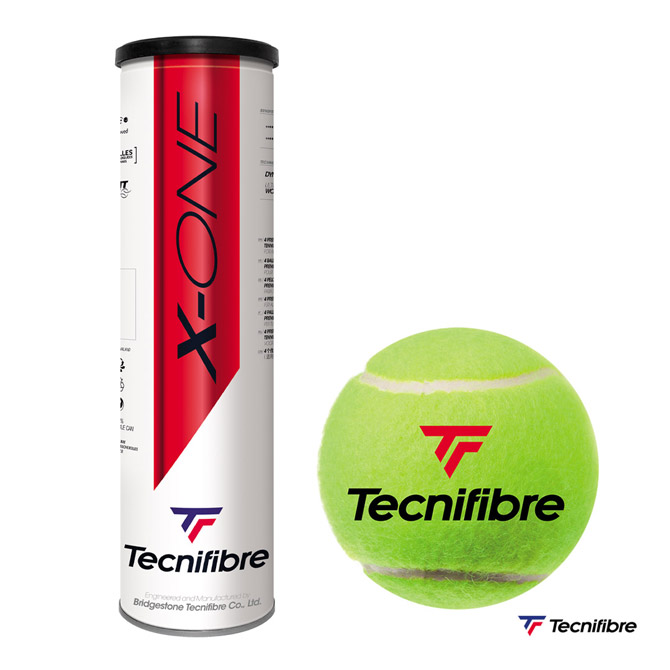 【楽天市場】テクニファイバー Tecnifibre テニスボール X-ONE