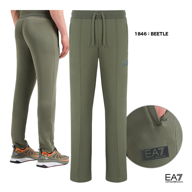 エンポリオアルマーニ EMPORIO ARMANI EA7 テニスウェア メンズ TENNIS CLUB M PANTS FZ CO PL 6DPP68