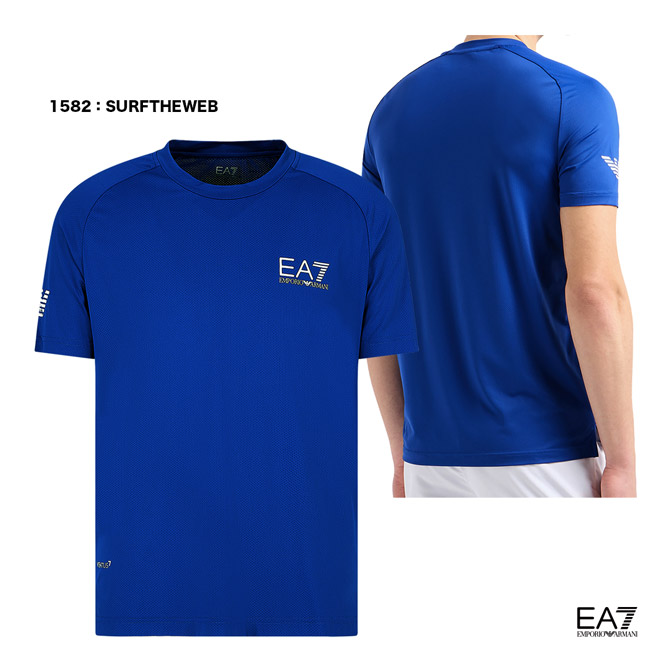 エンポリオアルマーニ EMPORIO ARMANI EA7 テニスウェア メンズ MULTI-SPORT VENTUS7 M TEE CC PA ST 8NPT22