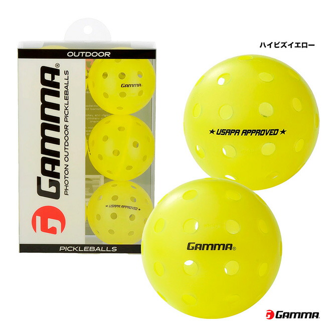 ガンマ GAMMA ピックルボール ライブラリアン フォーム ボール 48球