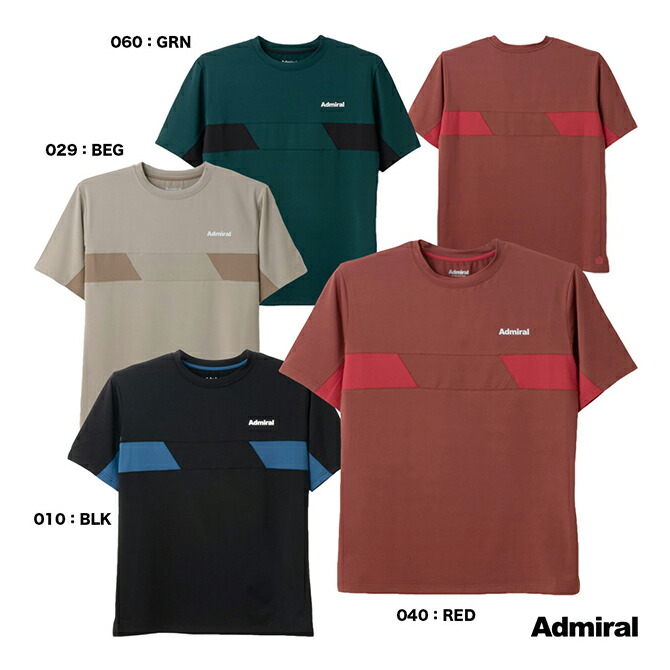 楽天市場】アドミラル Admiral テニスウェア メンズ ショルダーライン