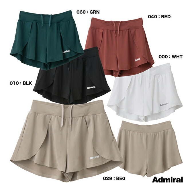 楽天市場】アドミラル Admiral ウェア レディス グラフィックプリーツ