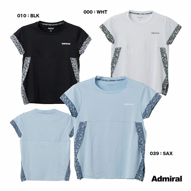 アドミラル Admiral テニスウェア レディス カラタッチサイドスリット