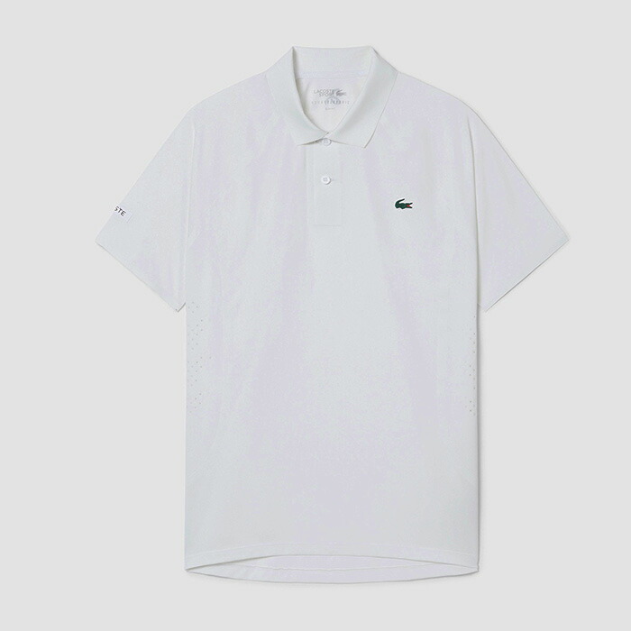 LACOSTE〔ラコステ〕 『ノバク・ジョコビッチ』シームレススポーツシャツ DH9986（001）