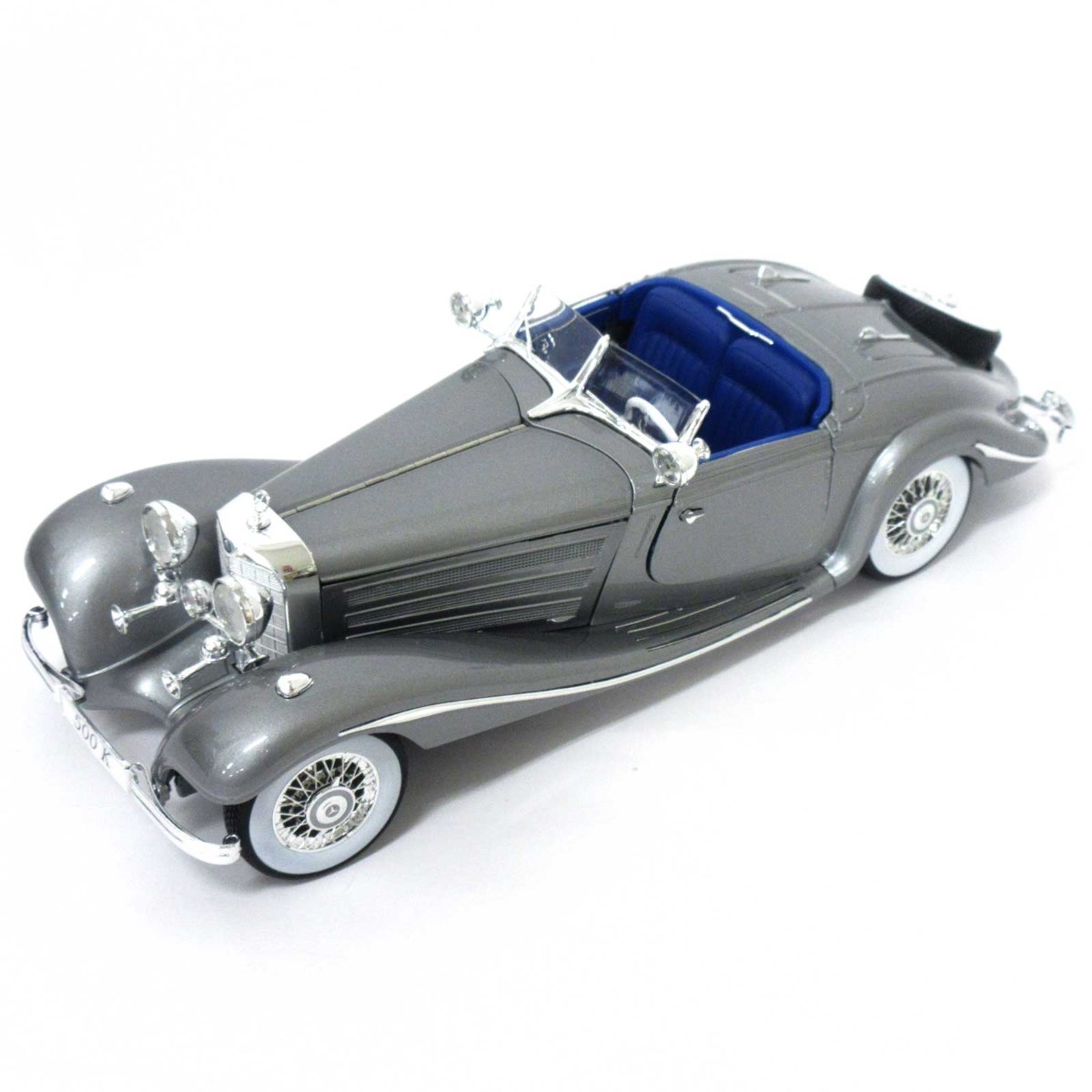 Maisto 1/18 メルセデス 500K 1936 シルバー マイスト ミニカー 誕生日 クリスマス プレゼント ギフト ラッピング可 200-087