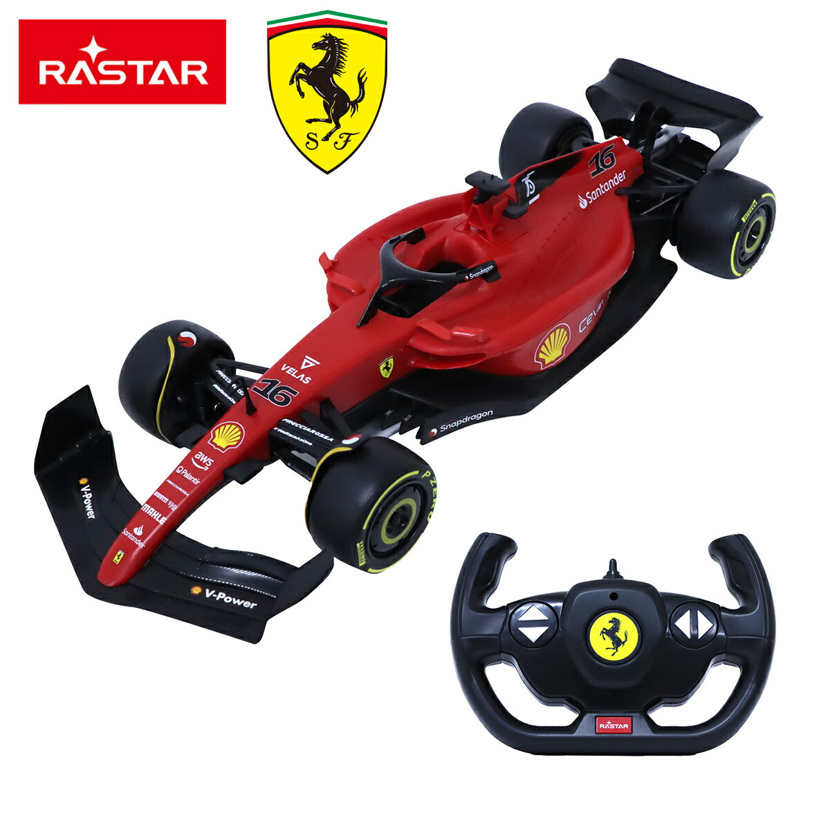 RASTAR 1/12 RC フェラーリ F1 75 ラスター R/C ラジオコントロールカー ミニカー 200-878