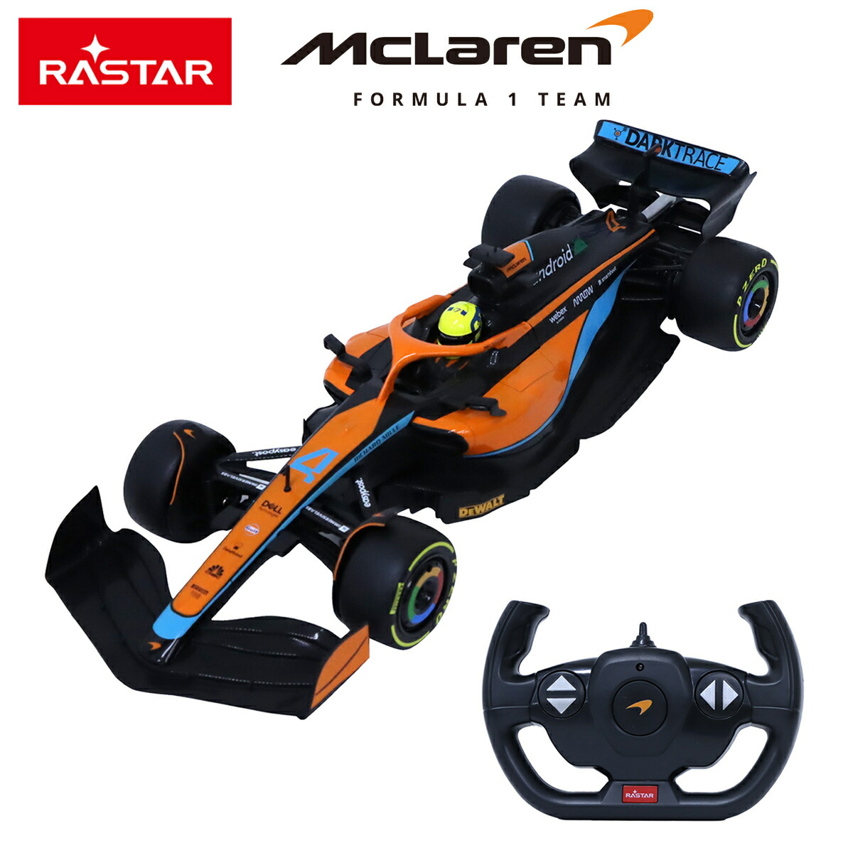 RASTAR 1/12 RC マクラーレン F1 MCL36 ラスター R/C ラジオコントロールカー ミニカー 200-879