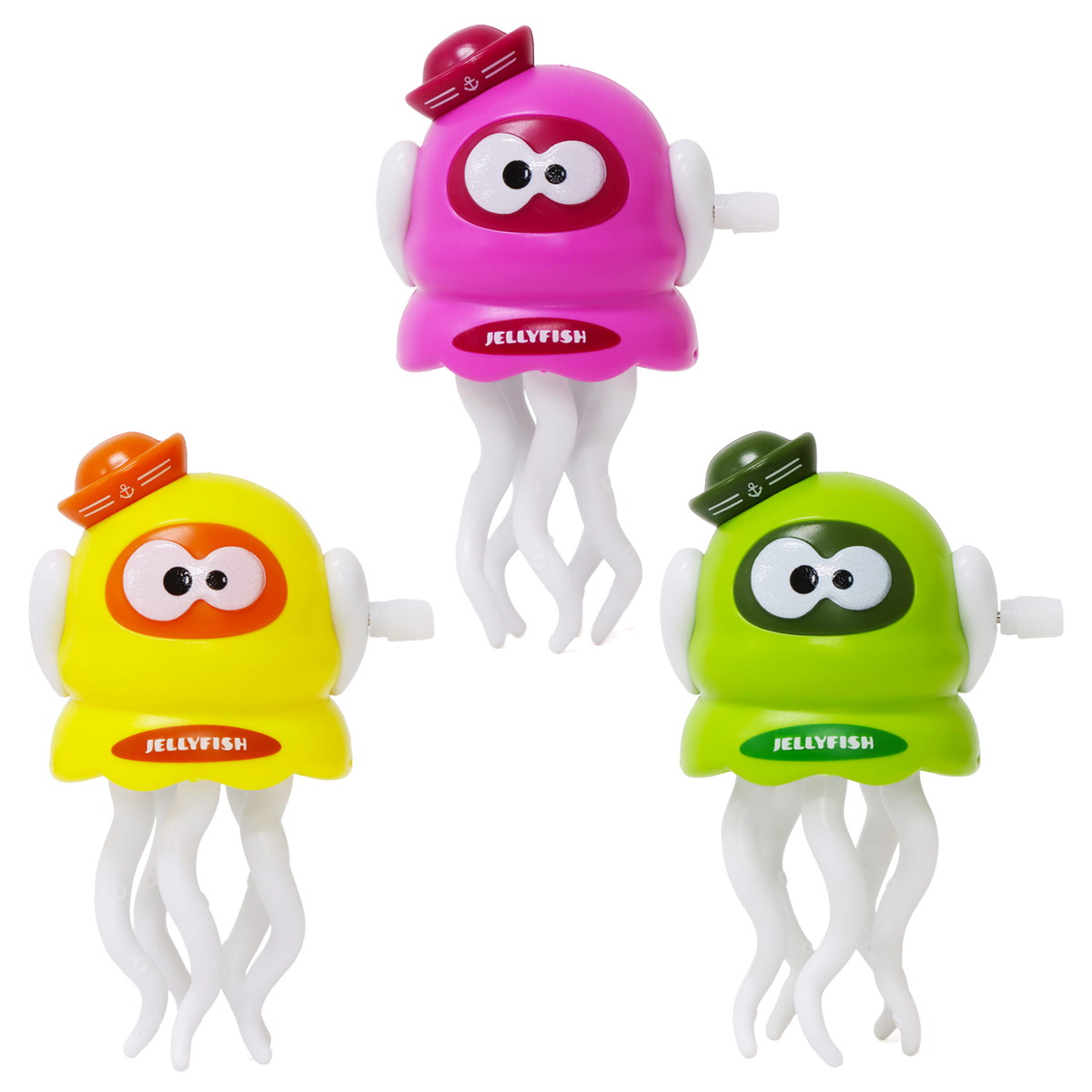 楽天市場】ゼンマイ式 ゆらゆらくらげちゃん 3色セット 踊る クラゲ