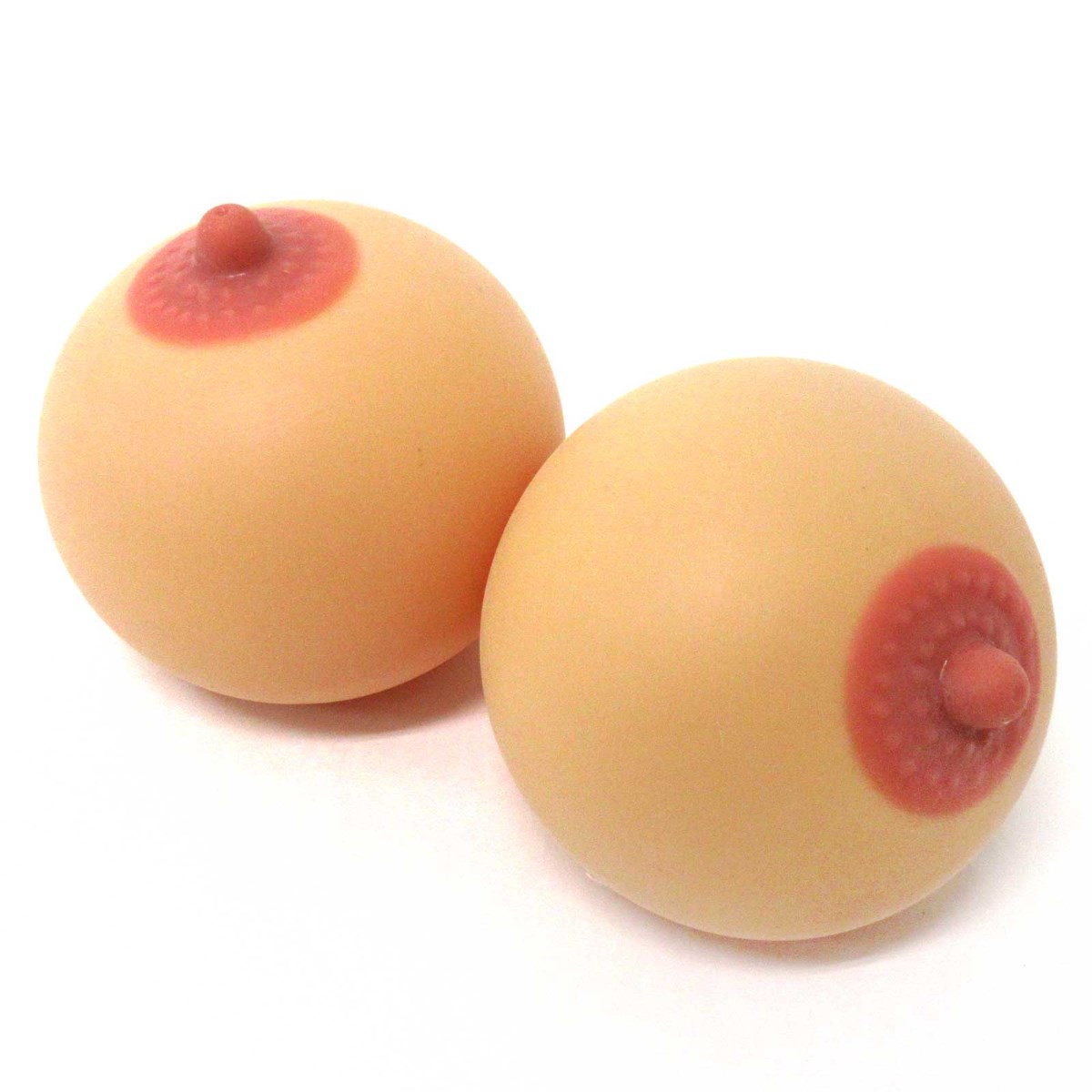 楽天市場】おっぱいボール スクイーズ Squeeze 2個セット おもちゃ ぷにぷに 感触 玩具 定番 ジョーク おもしろ 雑貨 イベント 縁日 景品  : N2STYLE