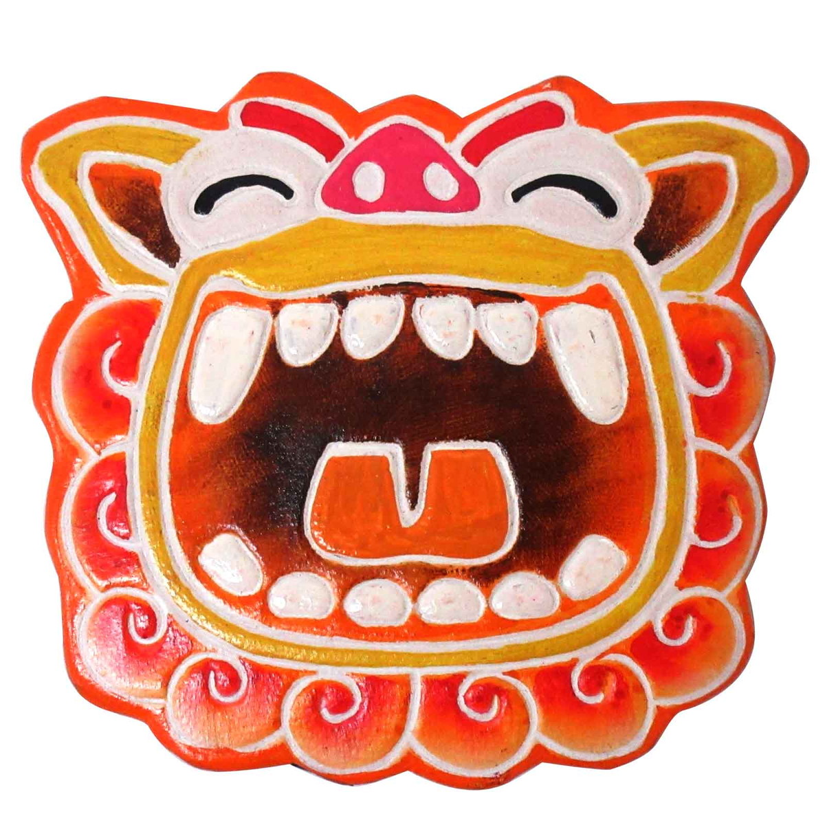 世界遺産沖縄シーサーデザイン高級本革小銭入れファスナー小物入れピルケース 世界遺産沖縄シーサーデザイン高級本革小銭入れファスナー小物入れ