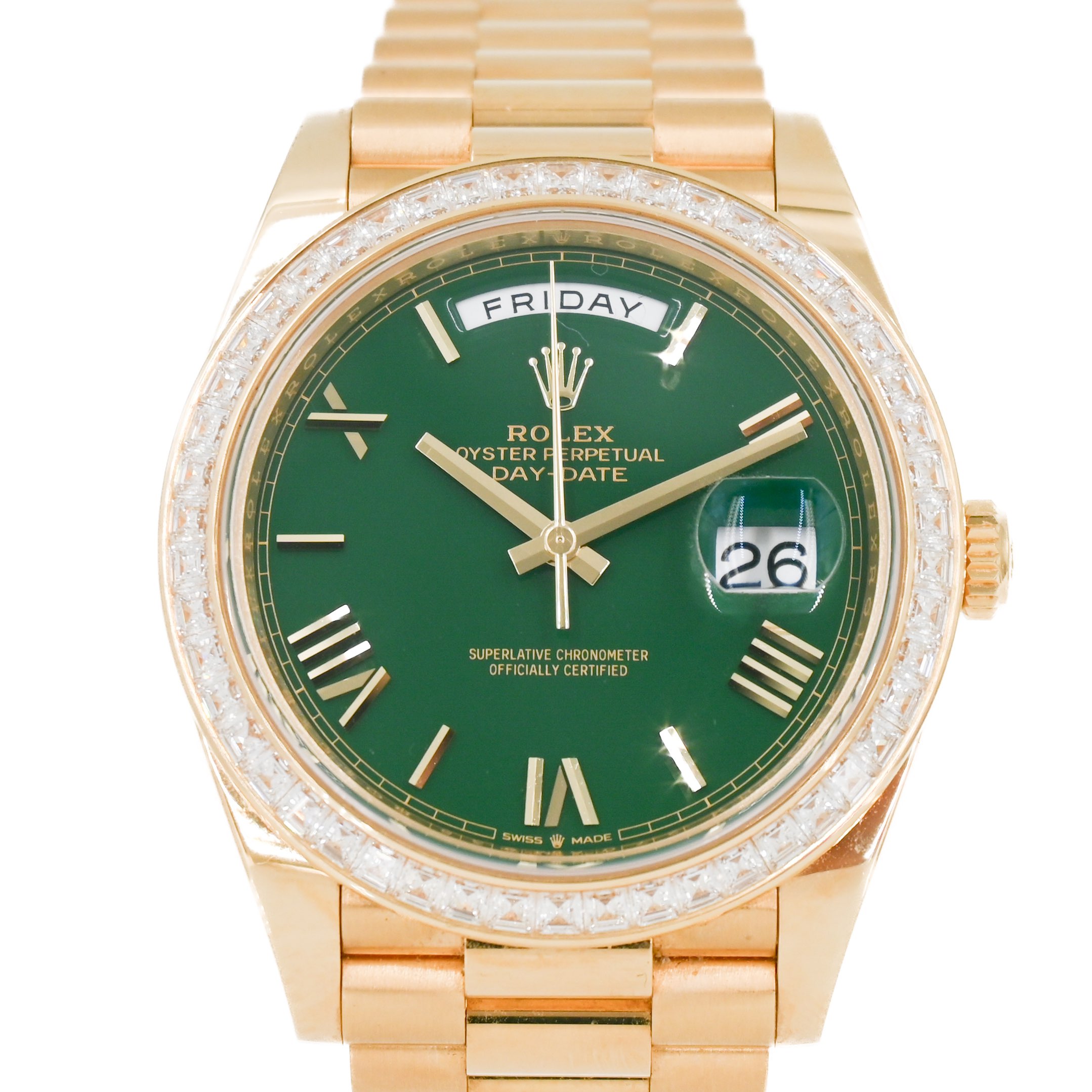 SUGA 様MK精工　MK19 RCRD-111 11㎏ 2019年製 楽天市場】ロレックス（ROLEX）デイデイト 40 228238A 18K