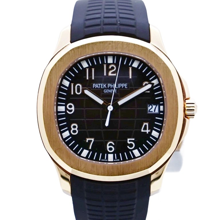 【楽天市場】PATEK PHILIPPE （パテック・フィリップ） アクアノート 5167R-001 〔ブラウン・エンボス文字盤〕 〔2016 ...