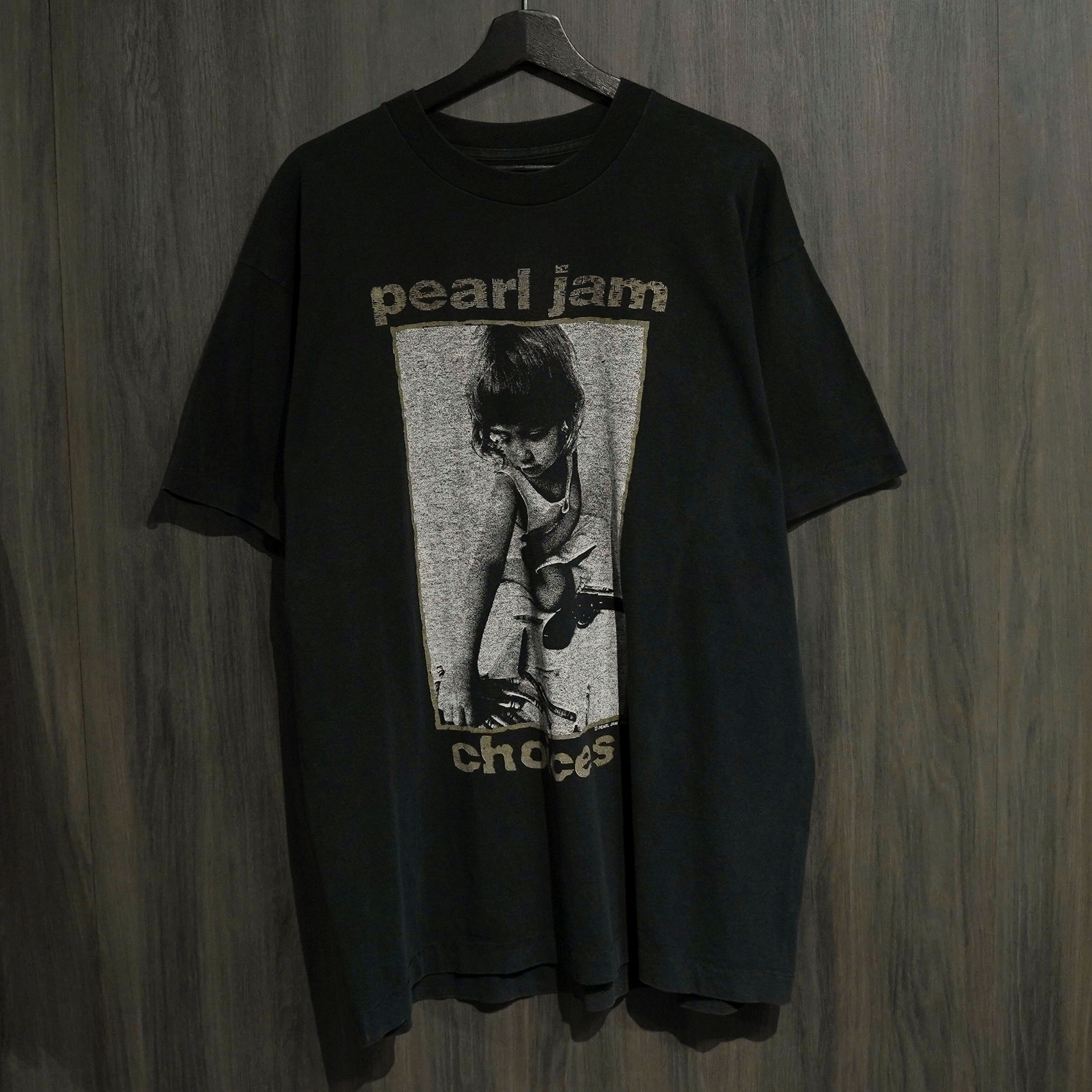 Pearl Jam Tシャツ ブラック ビンテージtシャツ パールジャム 黒 ブラック ミュージック 音楽 バンT