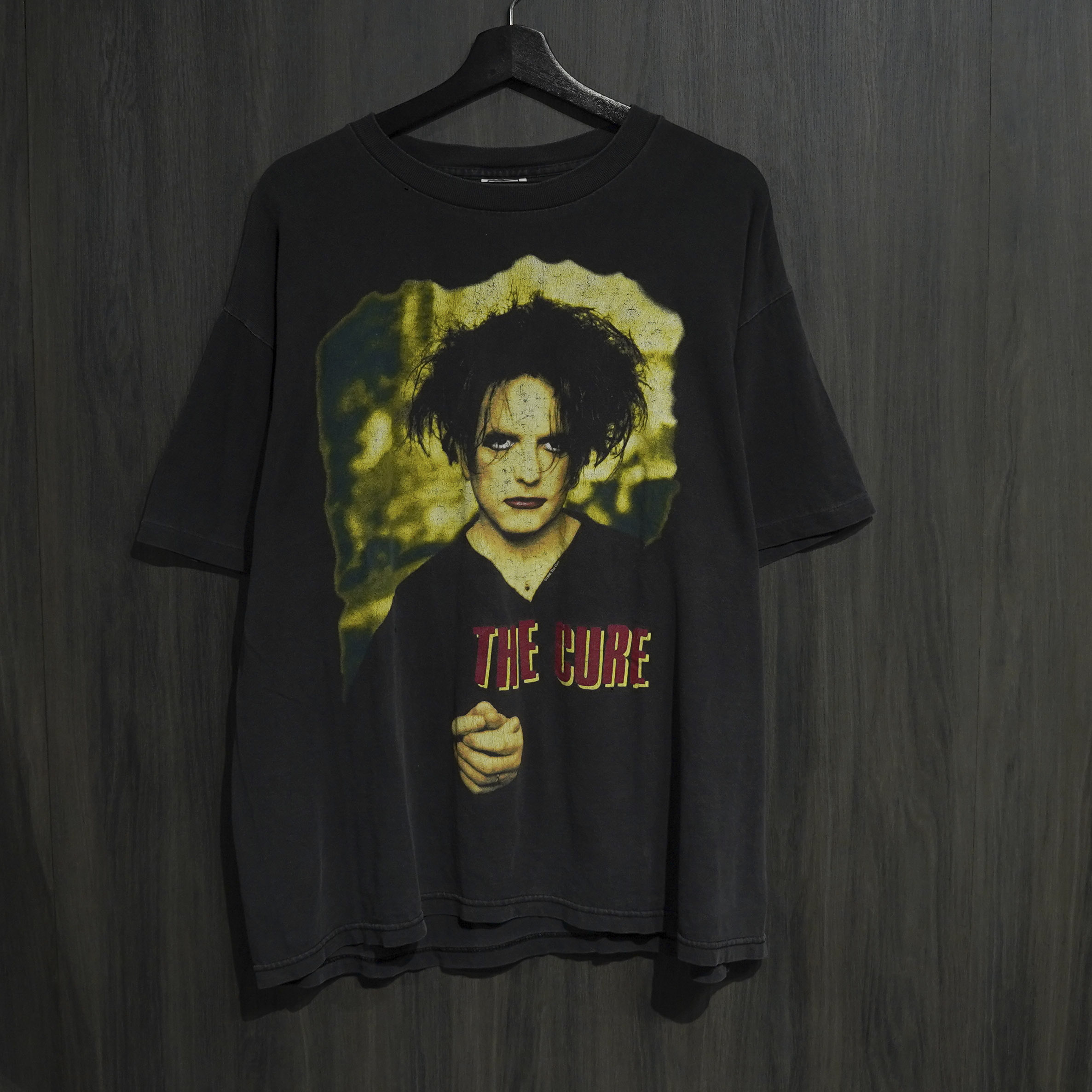 T-shirt Vintage The Cure Wild Oats 1996 Taille L - Noir, Made In USA, Très Bon état