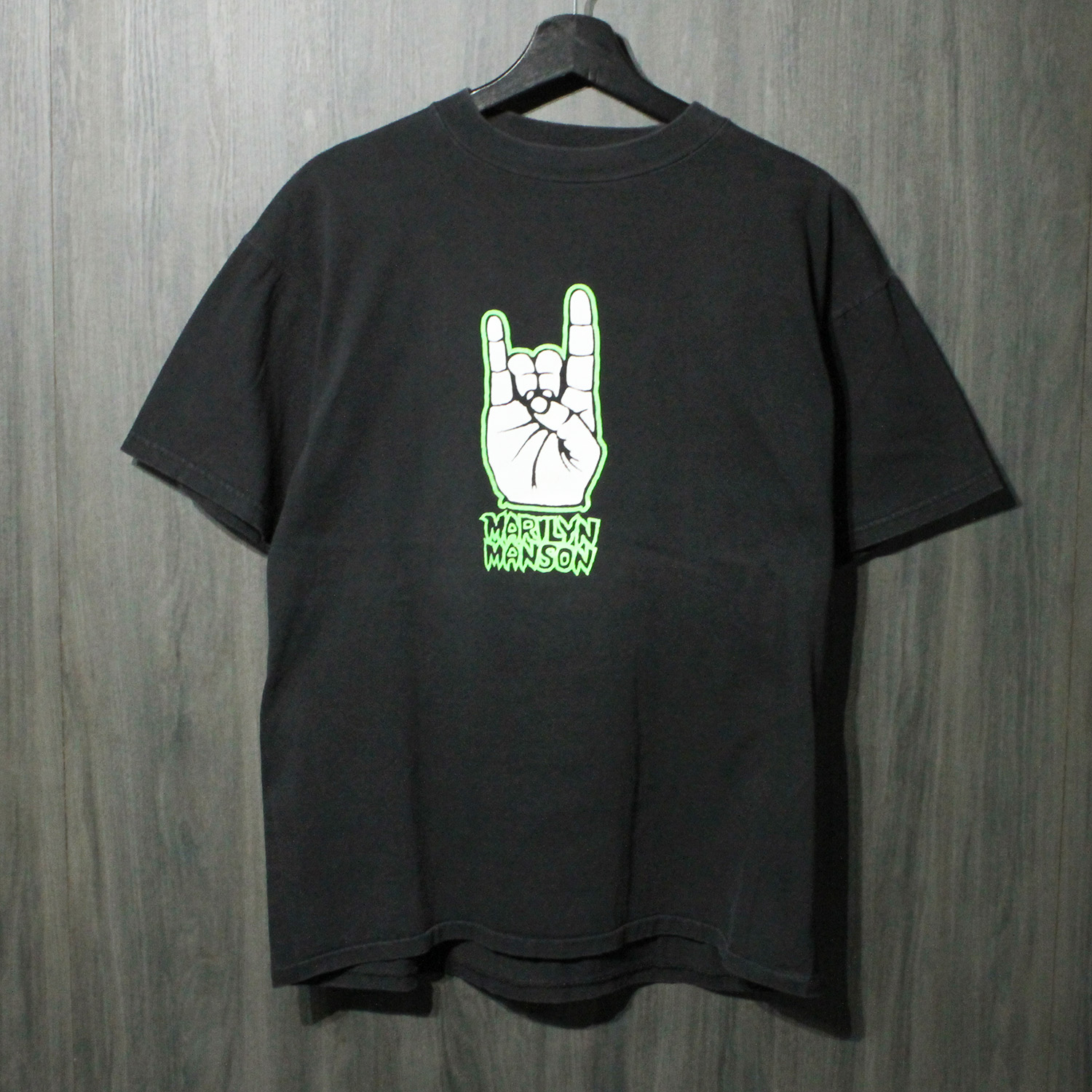 Marilyn Manson GROTESK BURLESK Tシャツ 00's M&O MARILYN MANSON ''GROTESK BURLESK'' 両面プリントTシャツ