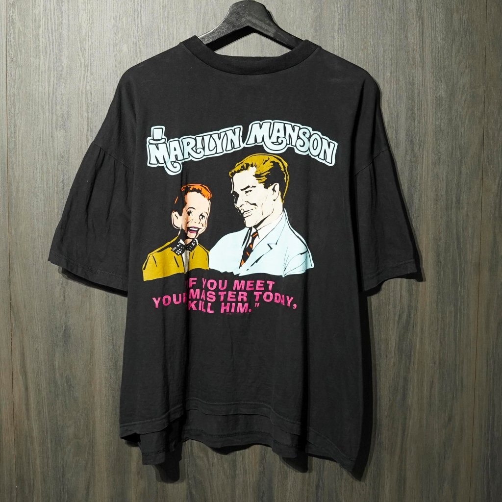 楽天市場】MARILYN MANSON Grotesk BURLeskVintage T-shirt