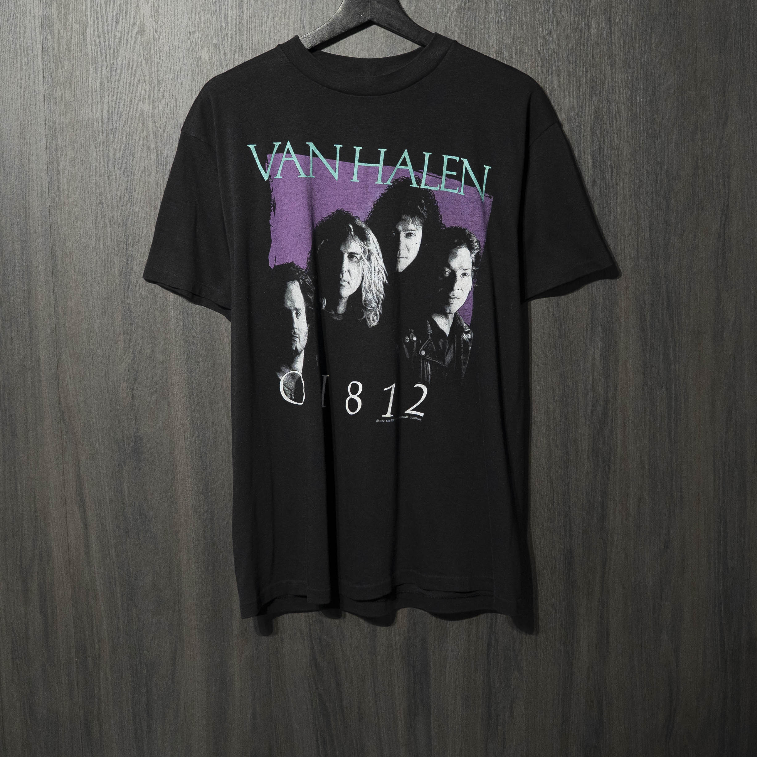 楽天市場】90s USA製 ヴァンヘイレン Van Halen タイダイ柄 For