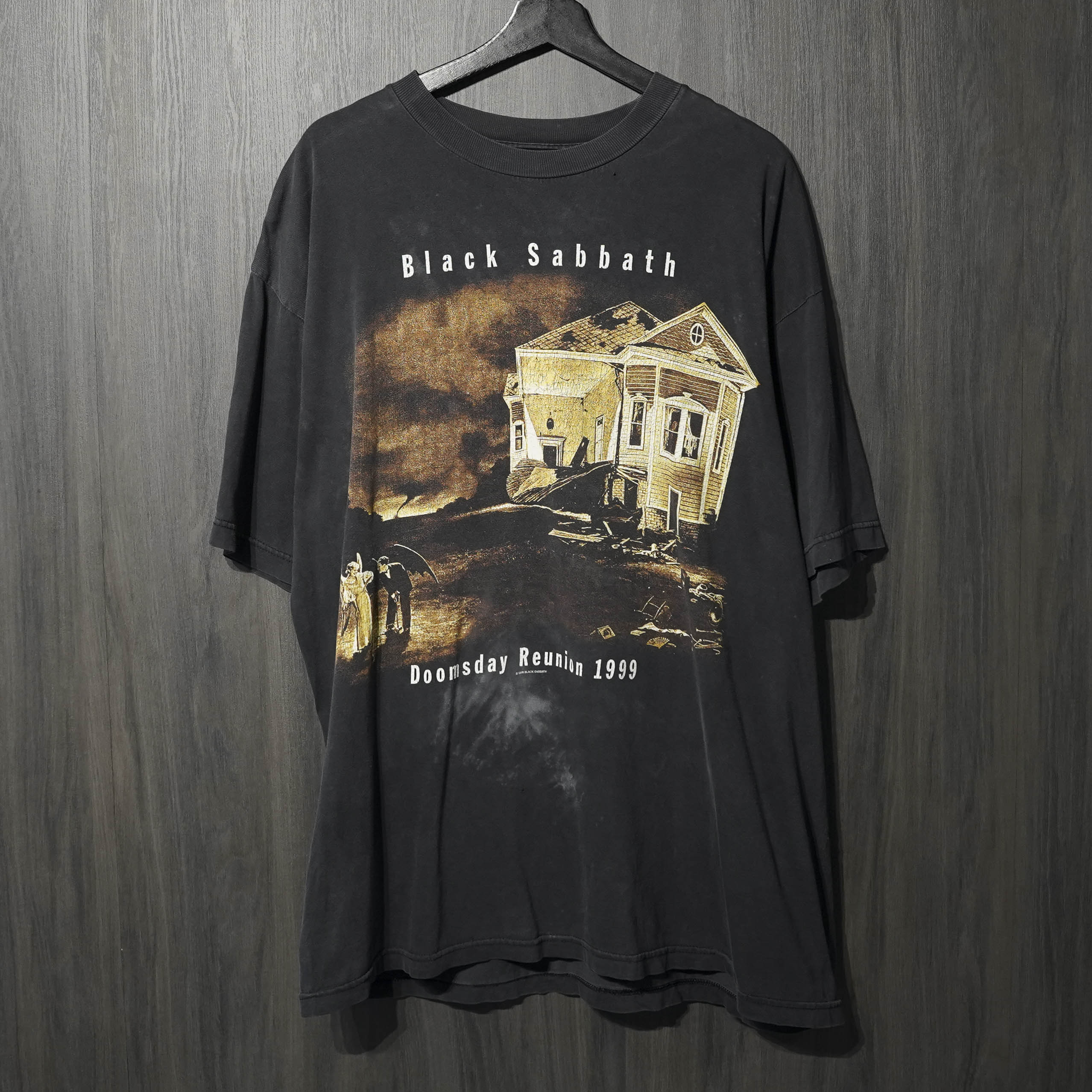 楽天市場】90s ブラックサバス Black Sabbath Reunion Tour バンドT