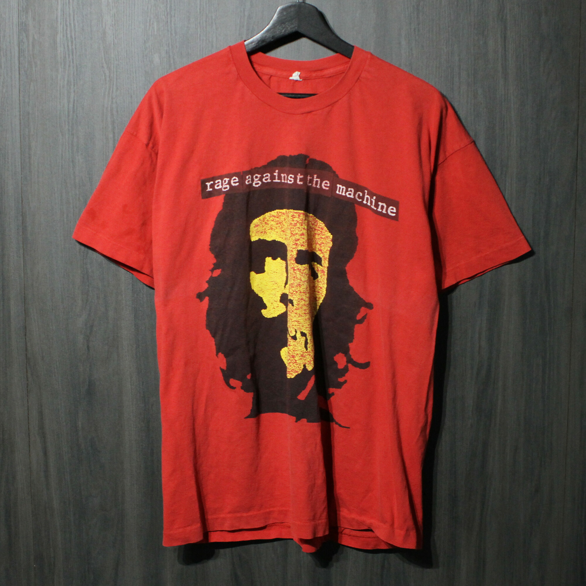 RAGE AGAINST THE MACHINE Tシャツ バーガンディ L 90s RAGE AGAINST THE MACHINE S/S Tee バーガンディ L レイジ