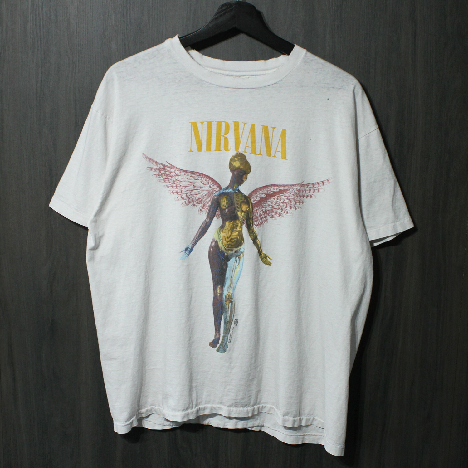 super speciall！90s NIRVANA In Utero Tシャツ super speciall！90s NIRVANA In Utero Tシャツ