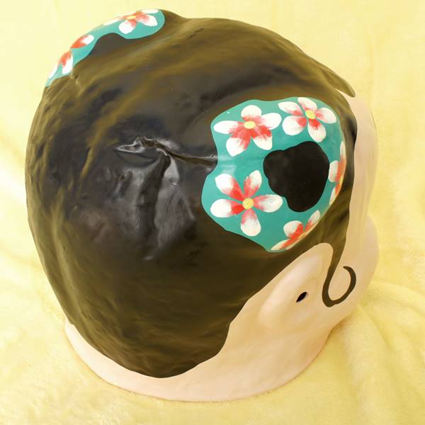 横浜中華街名物・女の子かぶり面