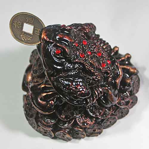 楽天市場】特大 金蟾（キンセン・ゼニガエル） 銅製 ＜風水グッズ