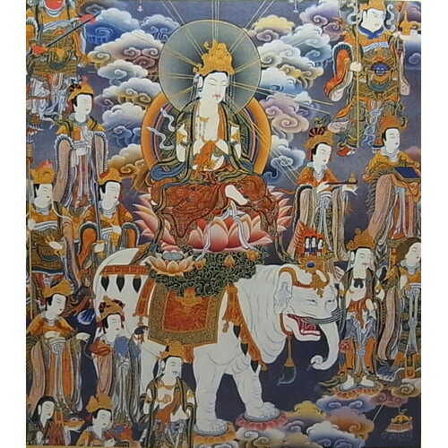 楽天市場】仏画色紙 千手観音菩薩 : 天宝堂