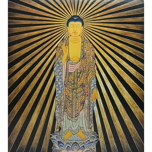 楽天市場】仏画色紙 千手観音菩薩 : 天宝堂