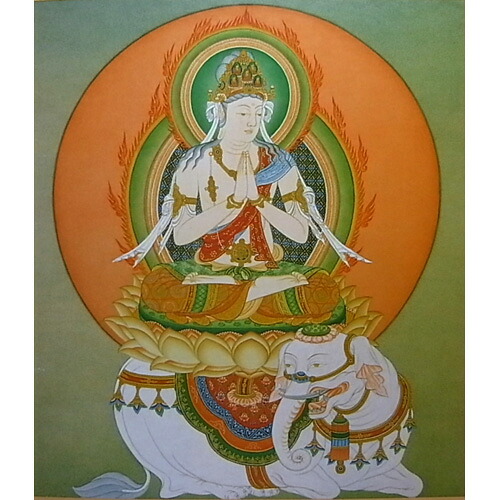 楽天市場】仏画色紙 千手観音菩薩 : 天宝堂