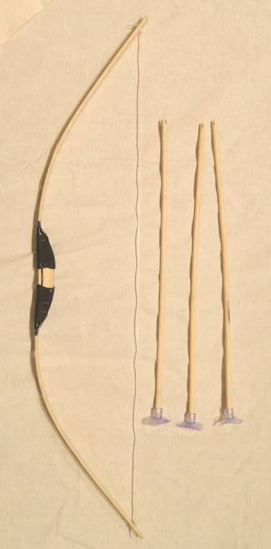 竹製手作り 弓矢セット小 69cmタイプ 懐かしの玩具 天宝堂
