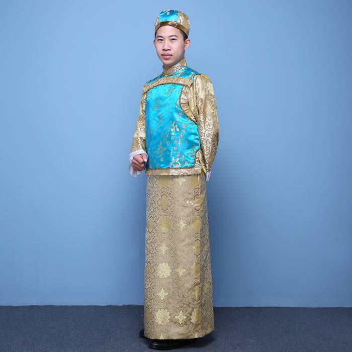楽天市場】中国清朝服 満州王子服 古装武侠衣装 長袍 2