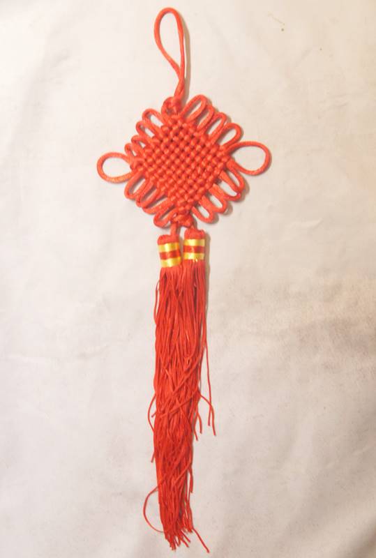 楽天市場】吊るし飾り 如意 中国結び 金福 小 221F001 : 天宝堂