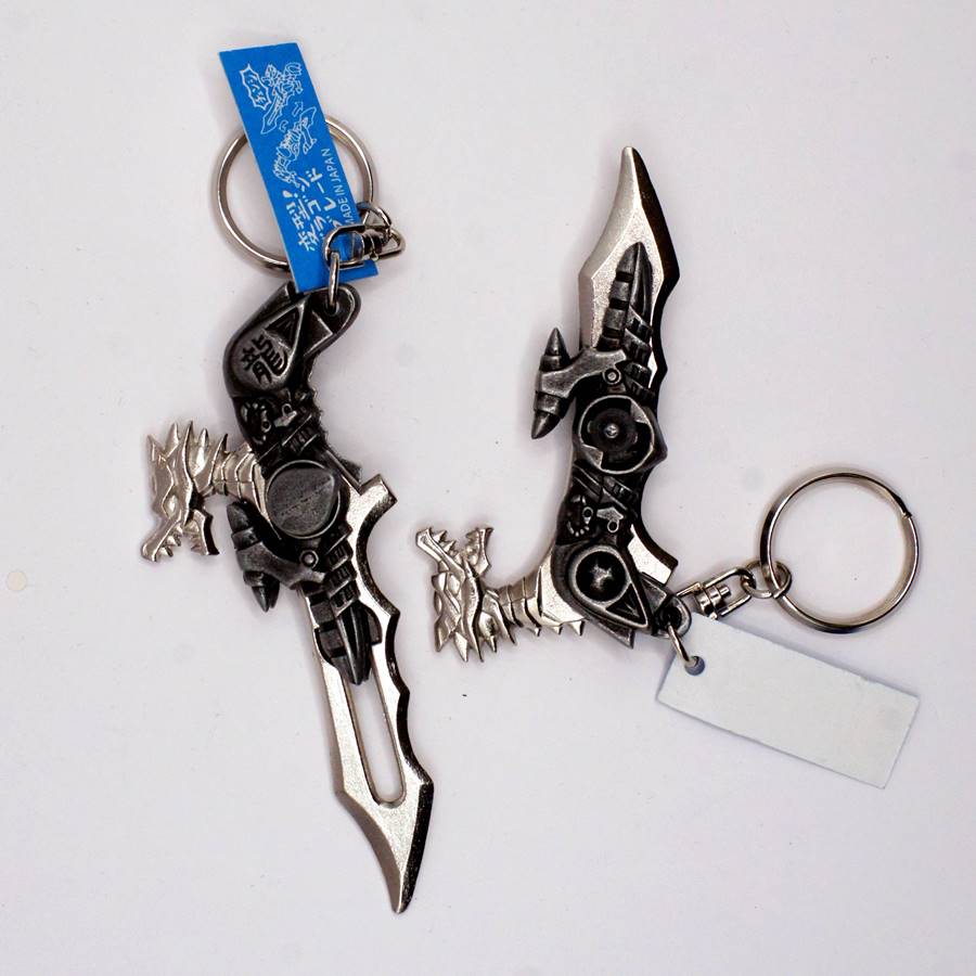 楽天市場】キーホルダー 無双竜剣 幻鬼 DRAGON 青 送料無料 メール便