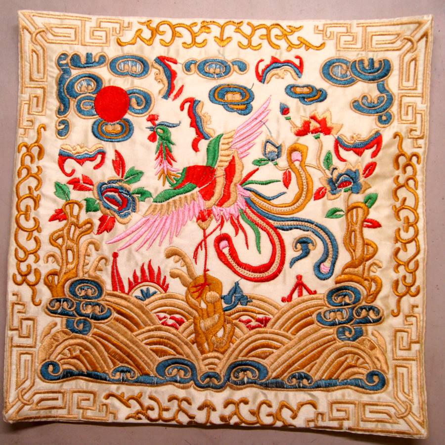 楽天市場】中華 刺繍 マット五爪龍 模様 色柄17 : 天宝堂