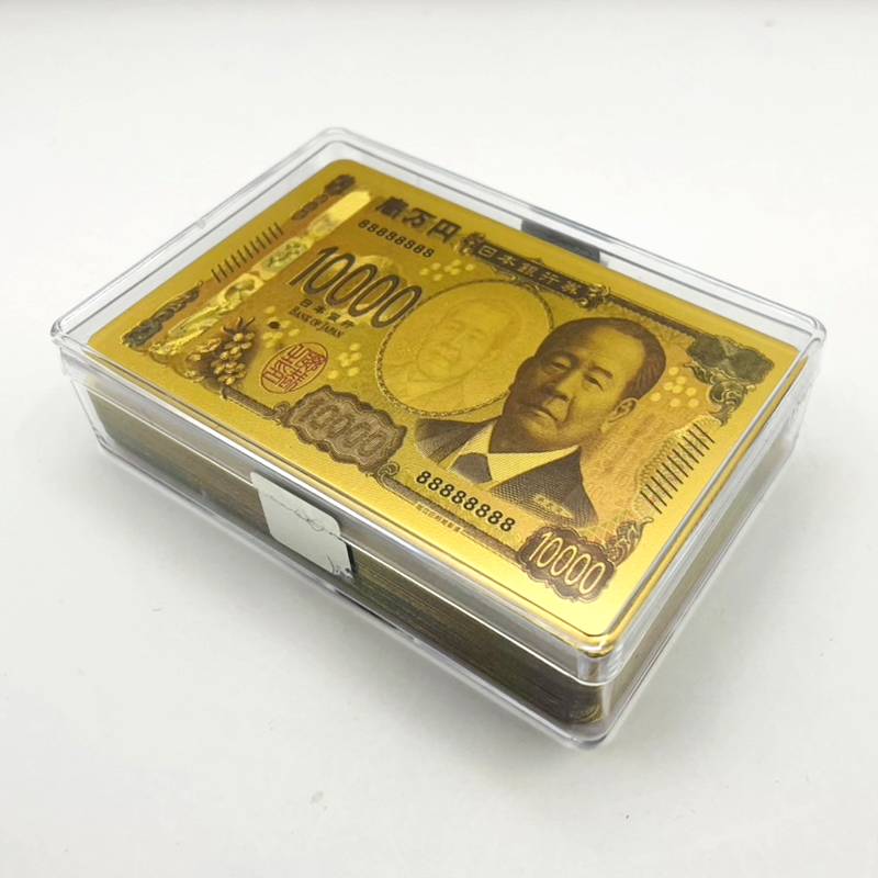 楽天市場】ゴールド セレブ トランプ 一万円 渋沢栄一 福沢諭吉 舞妓