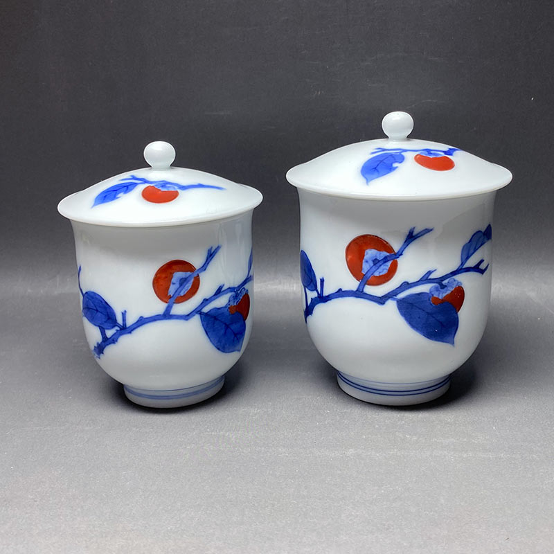 楽天市場】酒井田柿右衛門（十四代） 「濁手 菊文 湯呑」 共箱 : 小野画廊